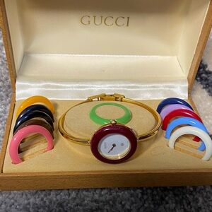 Gucci Women's Watch with Colorful Bezels